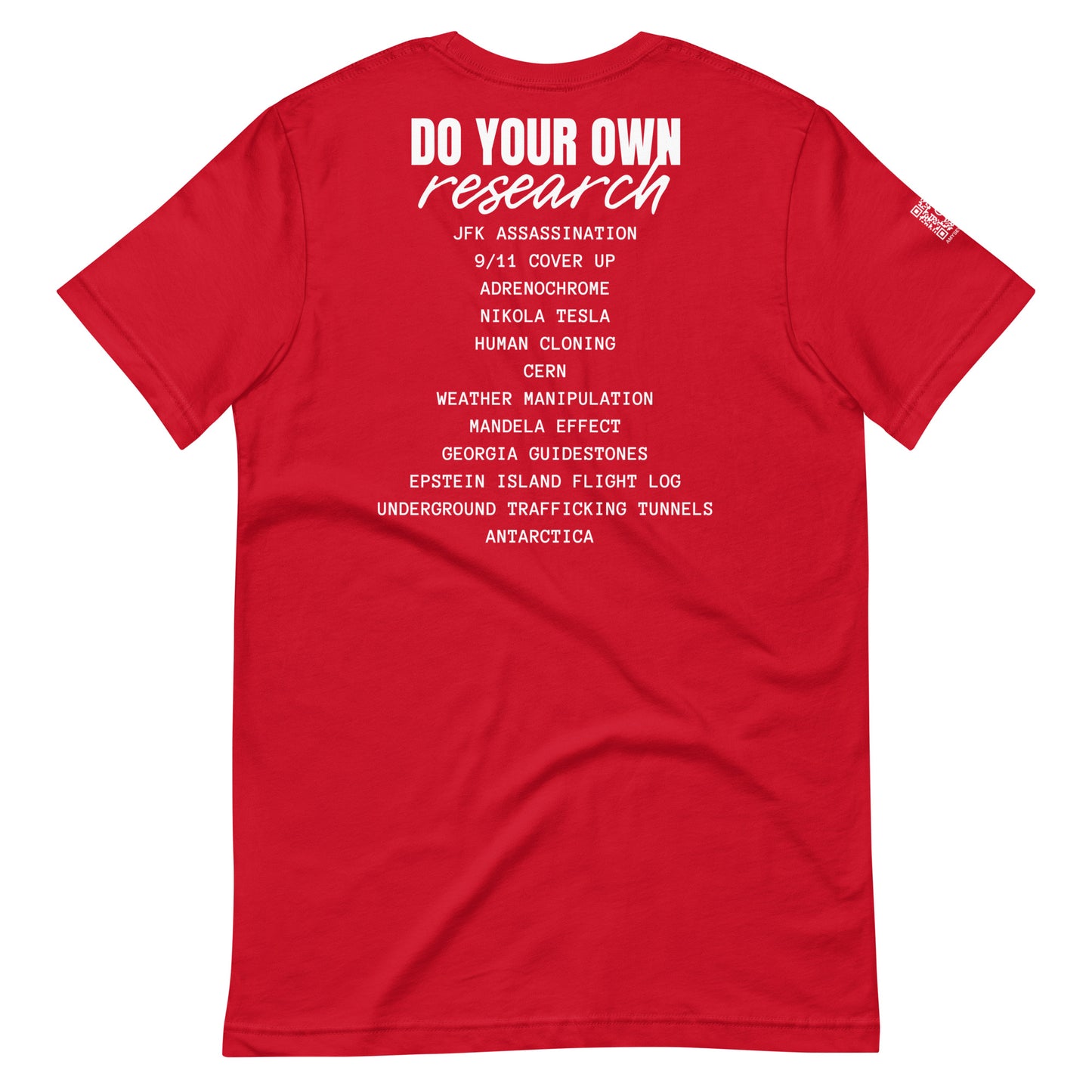 Conspiracy Theory Expert Unisex t-shirt