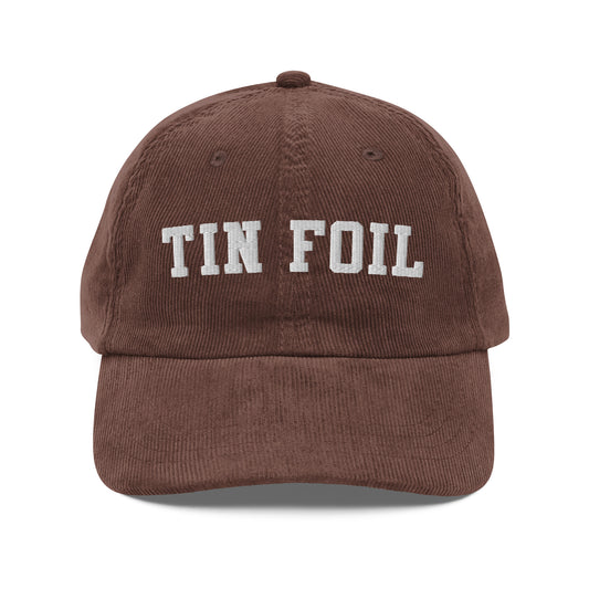 Tin Foil Vintage Corduroy Cap