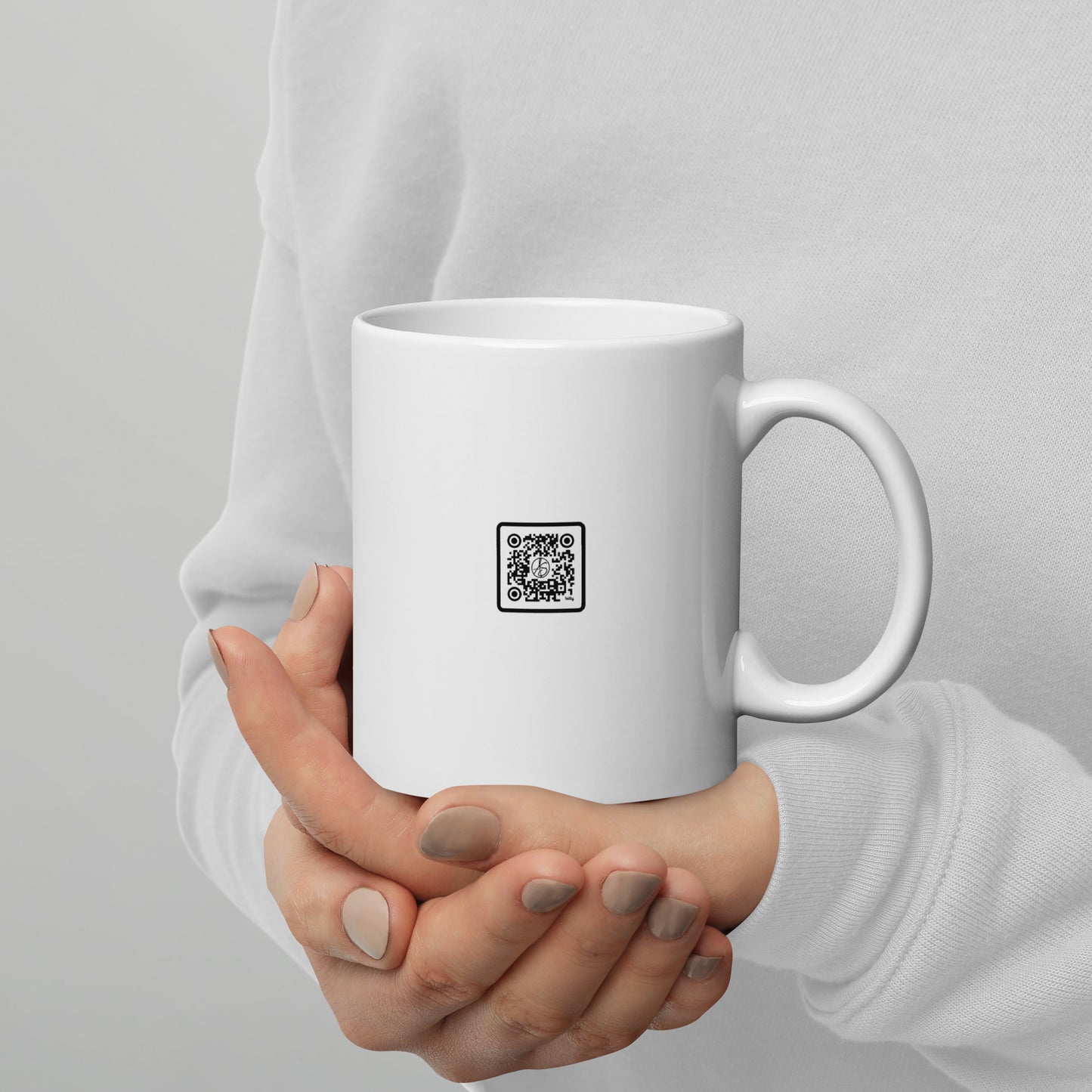 Armor Of God White glossy mug