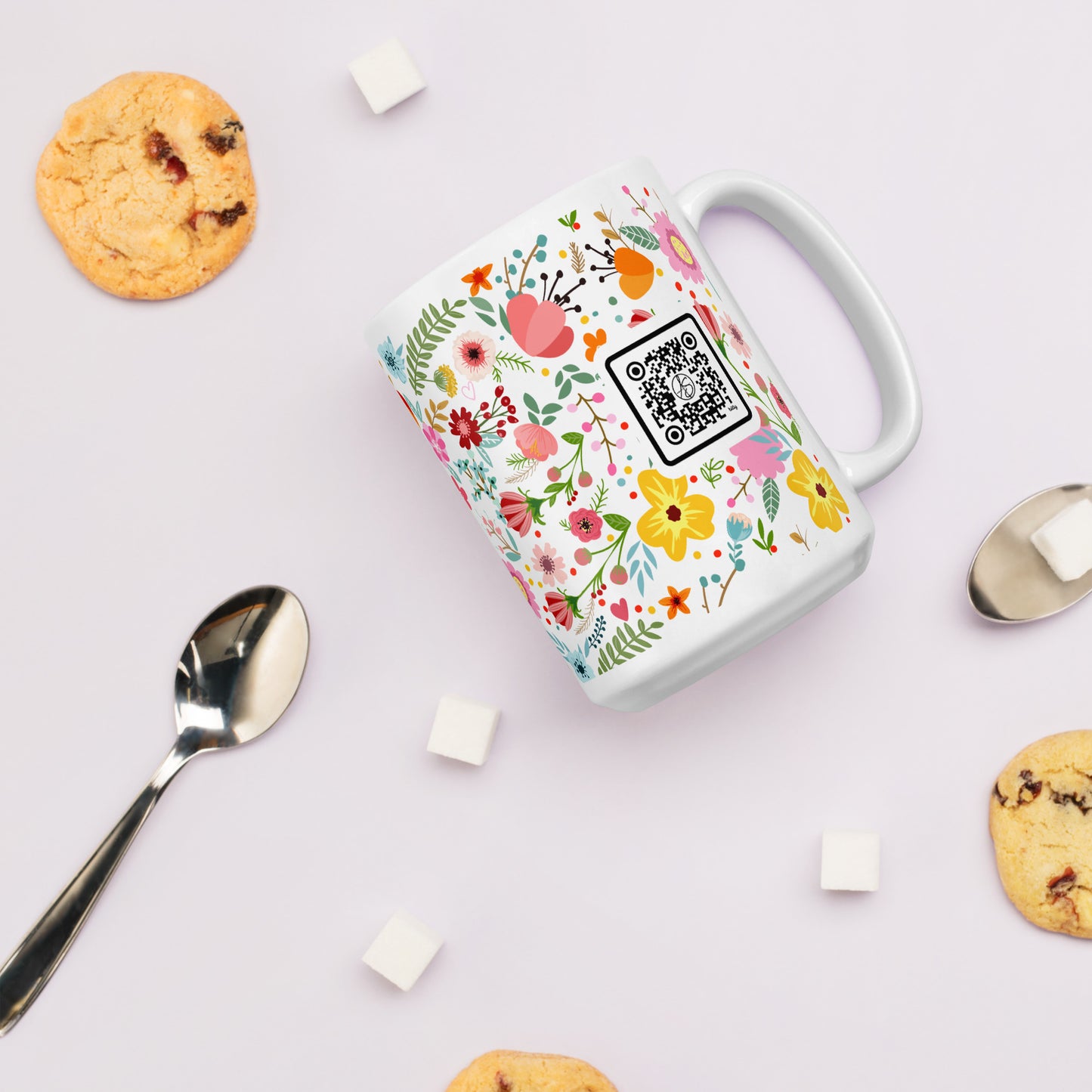 In Christ Alone White glossy mug