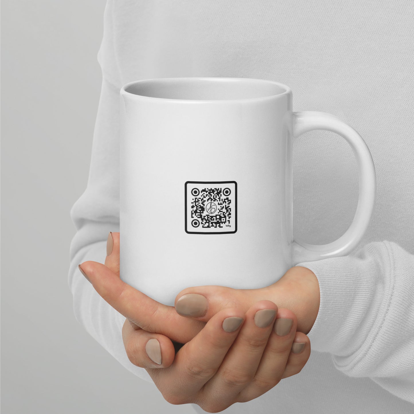 Armor Of God White glossy mug