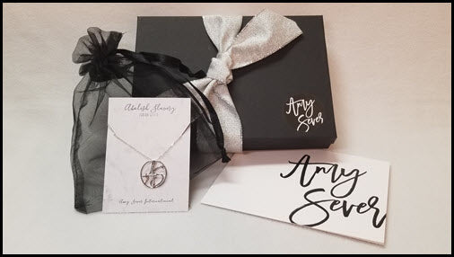 Sterling Silver Medium Amulet with 18” Chain