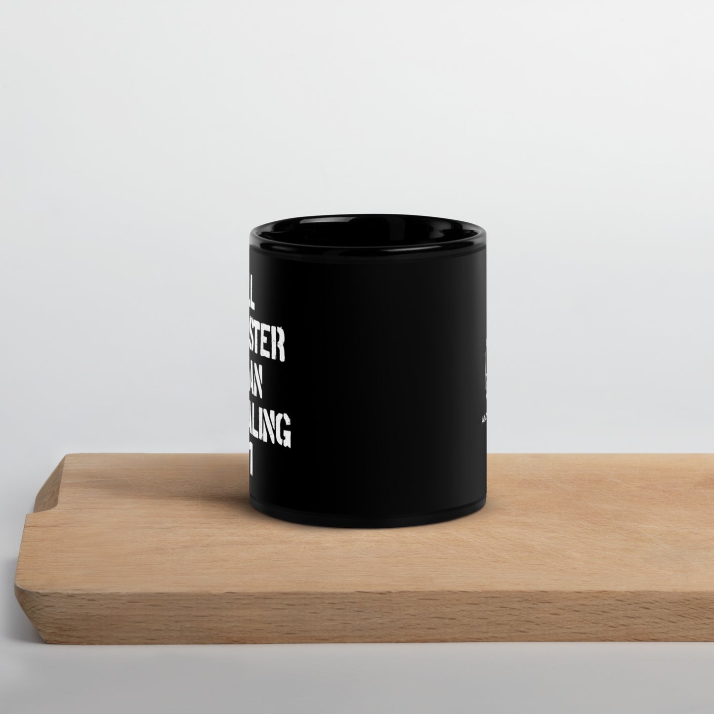 Faster Than 911 Black Mug