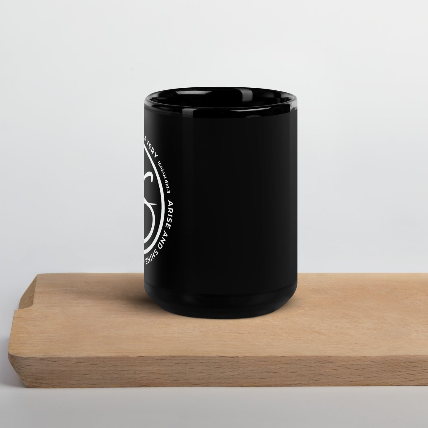 AS Logo Black Mug