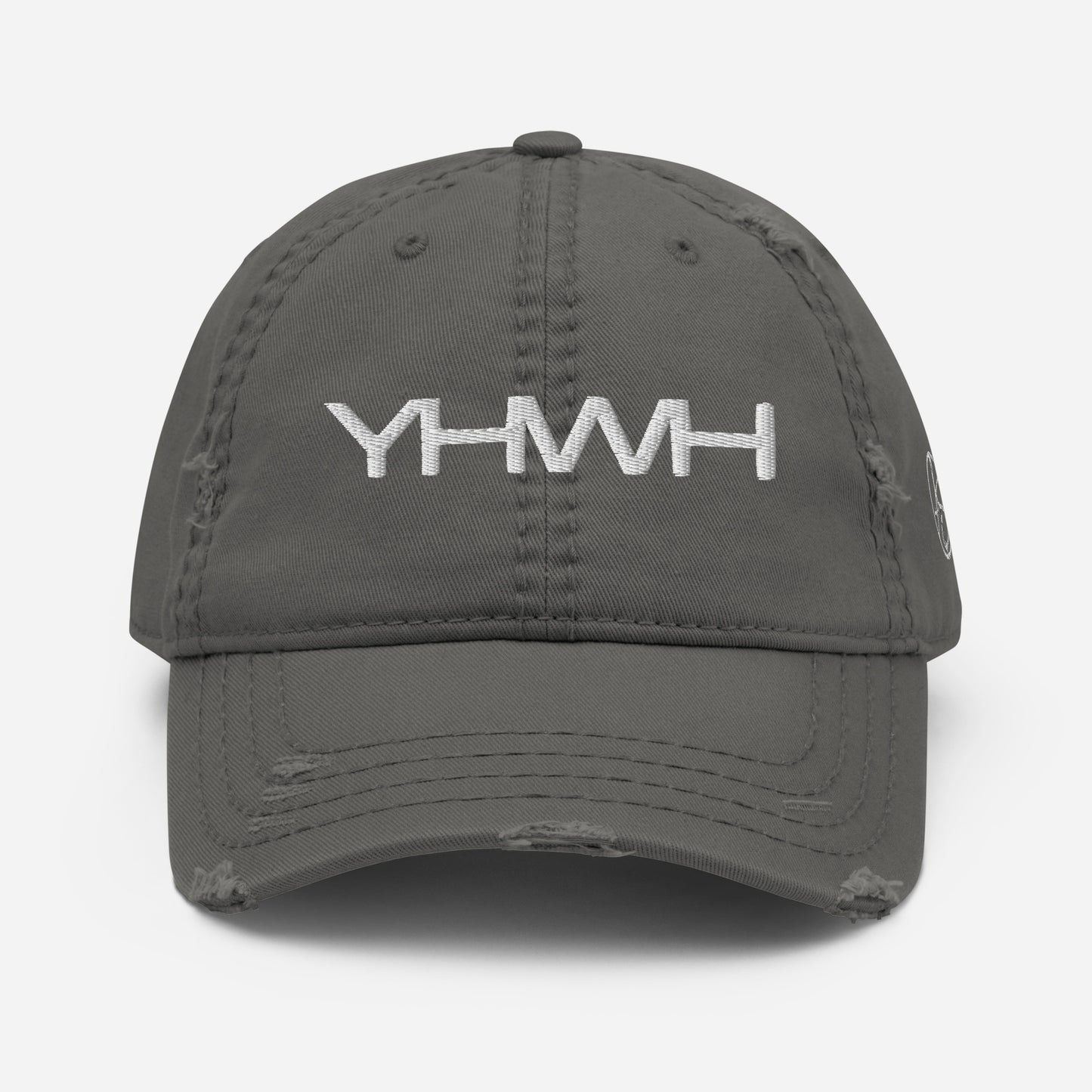 YHWH Distressed Hat