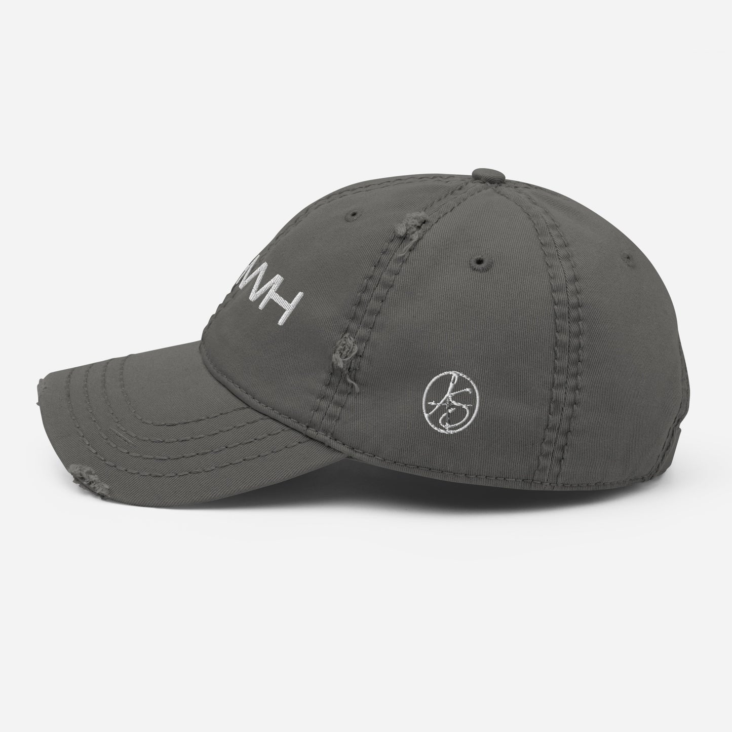 YHWH Distressed Hat