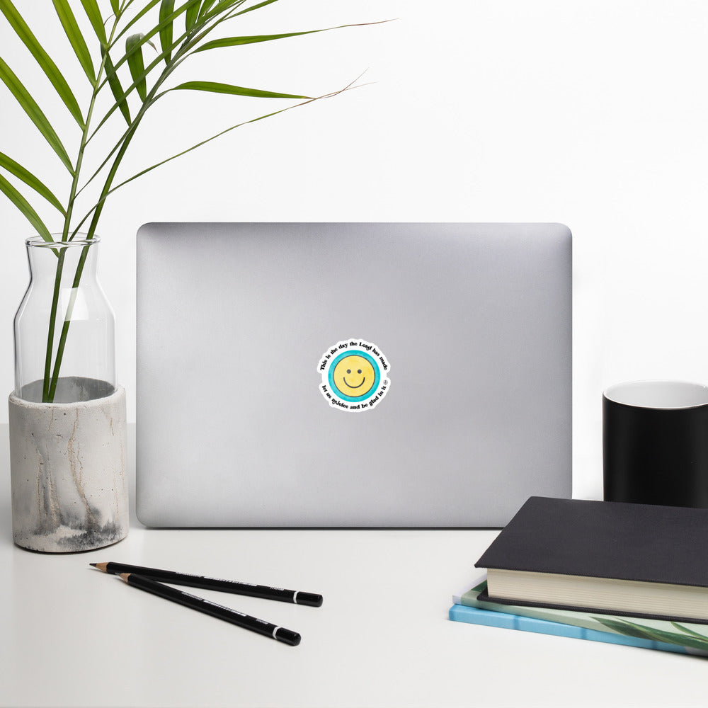 Be Glad Bubble-Free Sticker