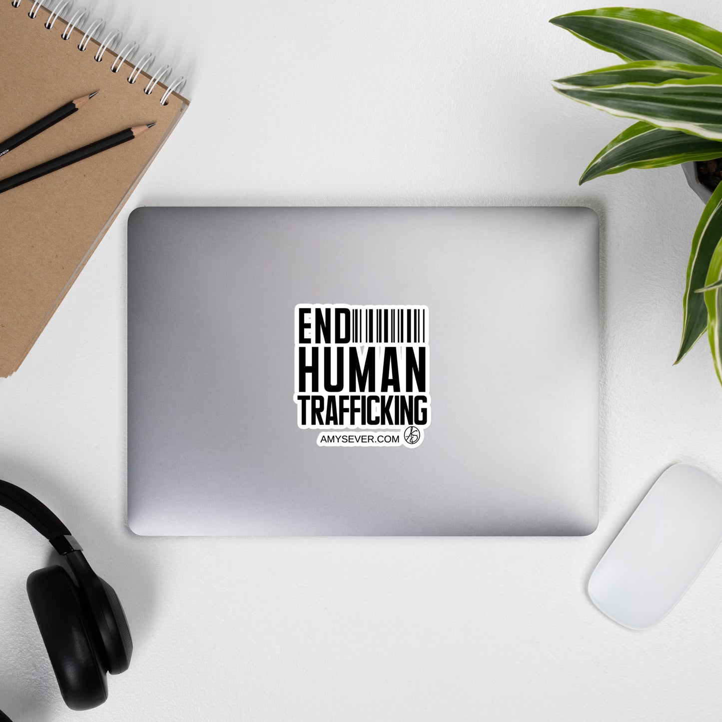 End Human Trafficking Bubble-free Stickers