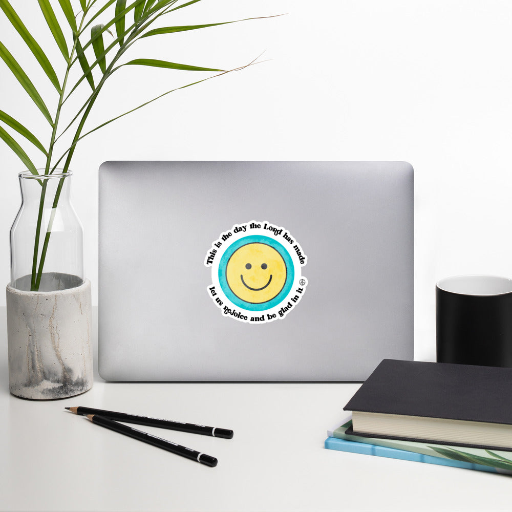Be Glad Bubble-Free Sticker