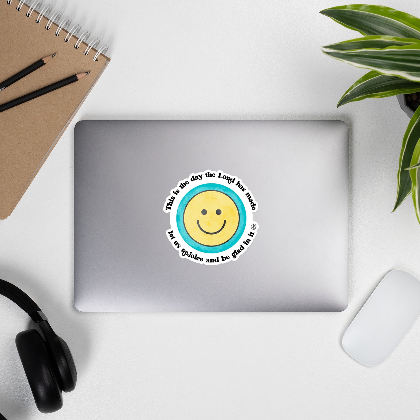 Be Glad Bubble-Free Sticker