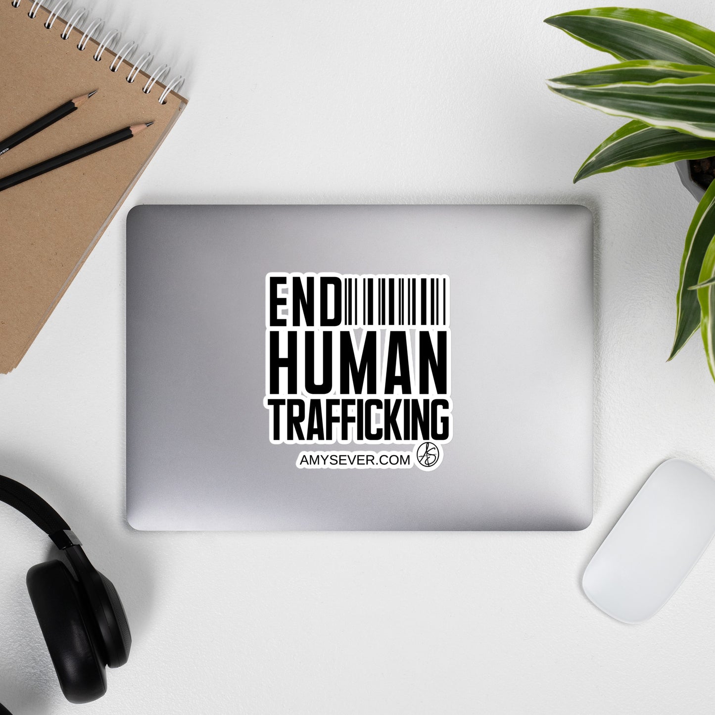 End Human Trafficking Bubble-free Stickers