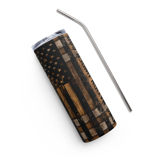 One Nation Under God Stainless Steel Tumbler
