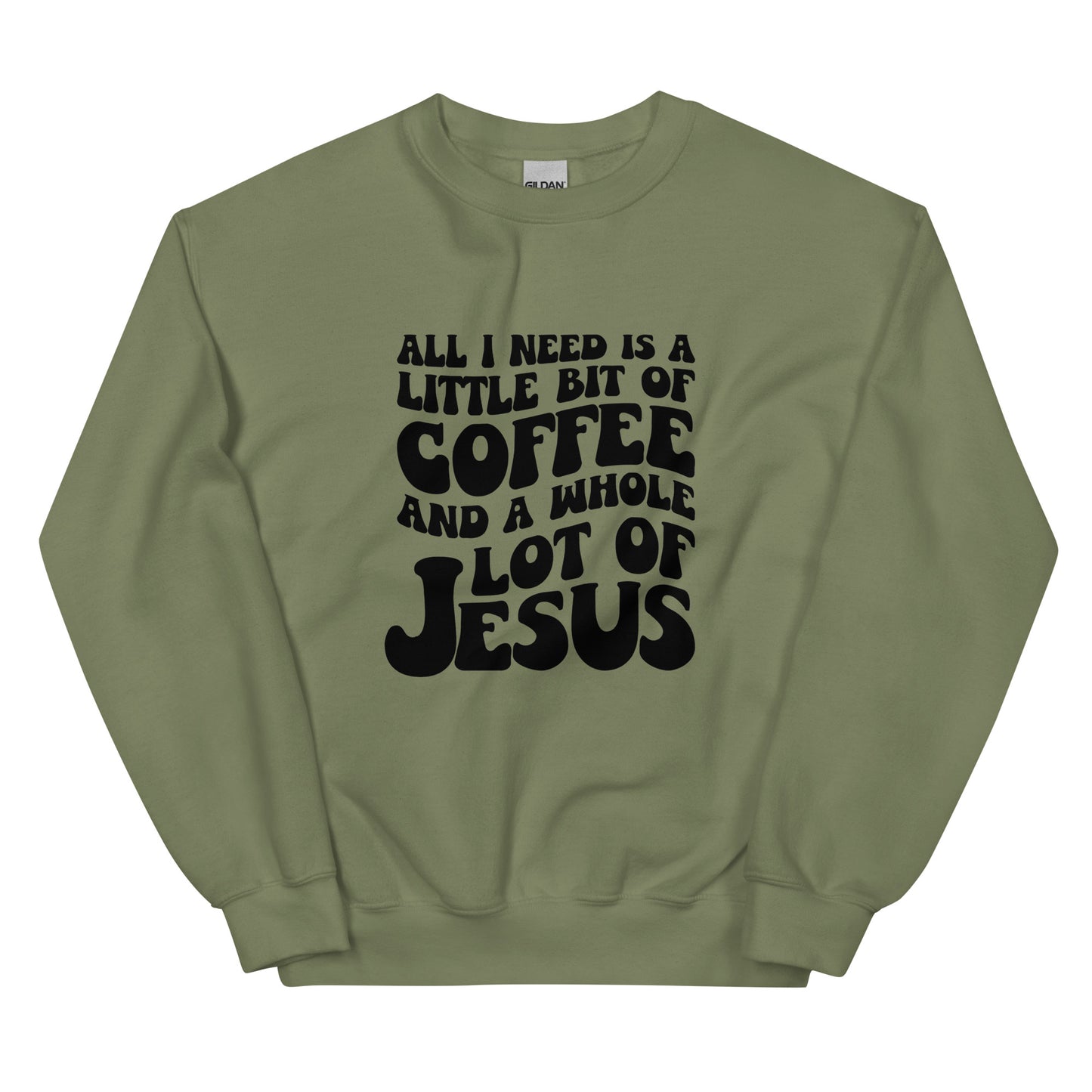 Coffee & Jesus Unisex Sweatshirt