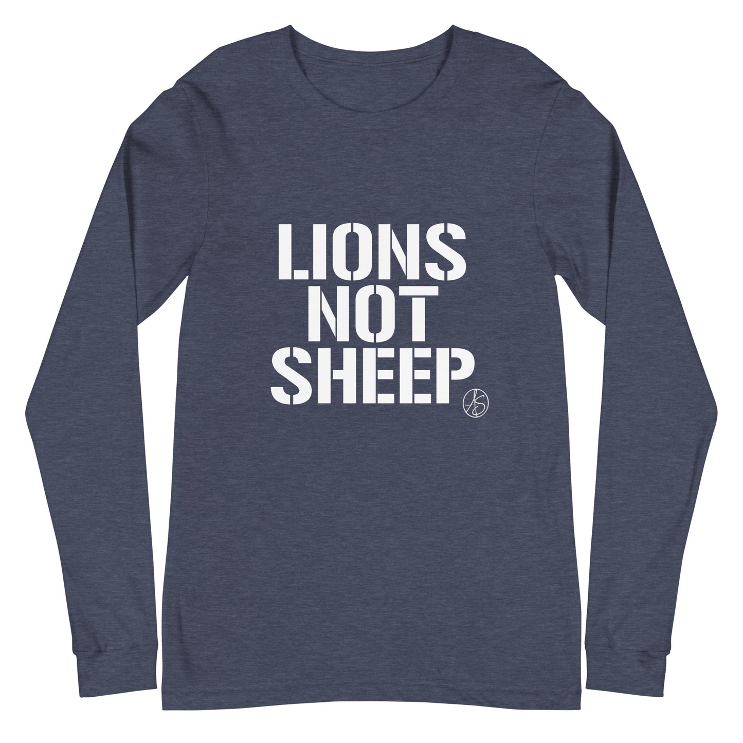 Lions Not Sheep Unisex Long Sleeve Tee