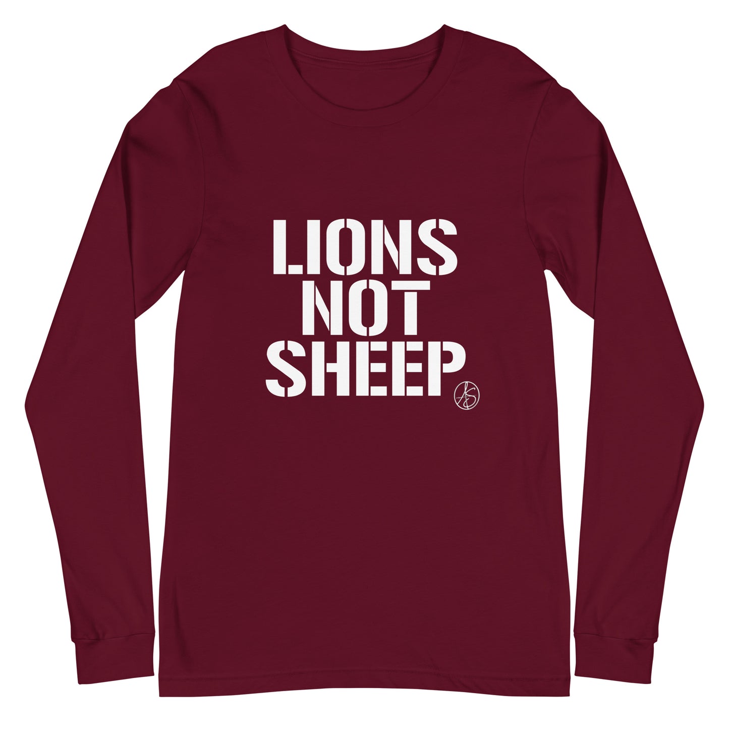 Lions Not Sheep Unisex Long Sleeve Tee