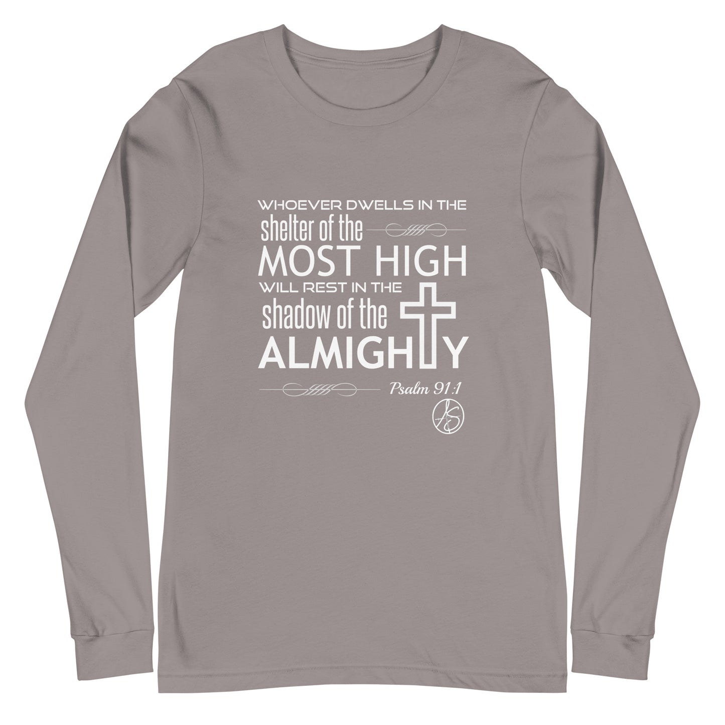 Psalm 91:1 Unisex Long Sleeve Tee