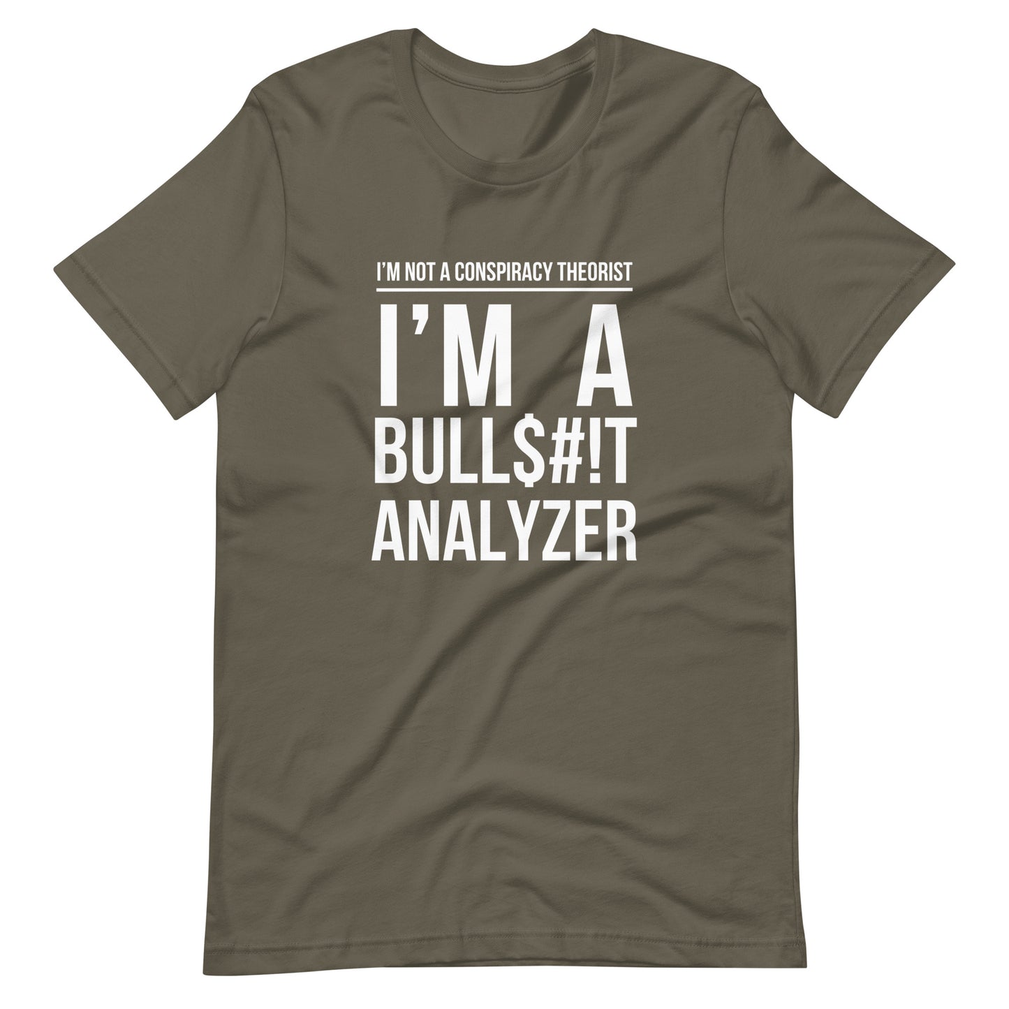 BULL$#!T Analyzer Censored* Unisex t-shirt