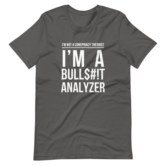 BULL$#!T Analyzer Censored* Unisex t-shirt