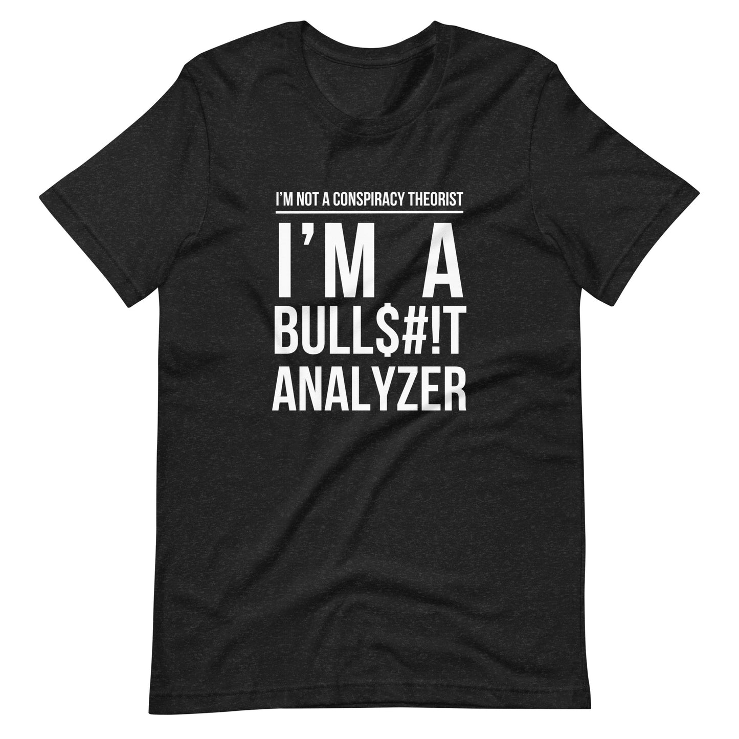 BULL$#!T Analyzer Censored* Unisex t-shirt