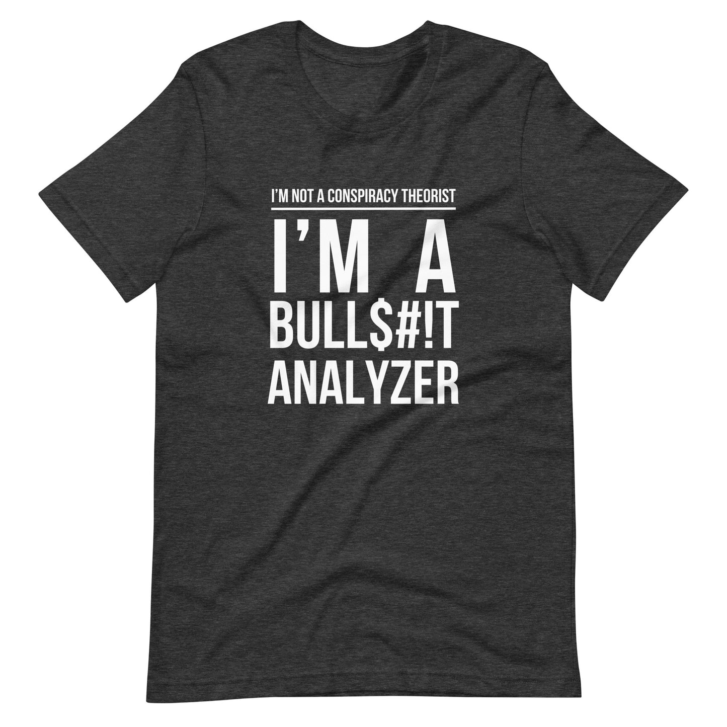 BULL$#!T Analyzer Censored* Unisex t-shirt