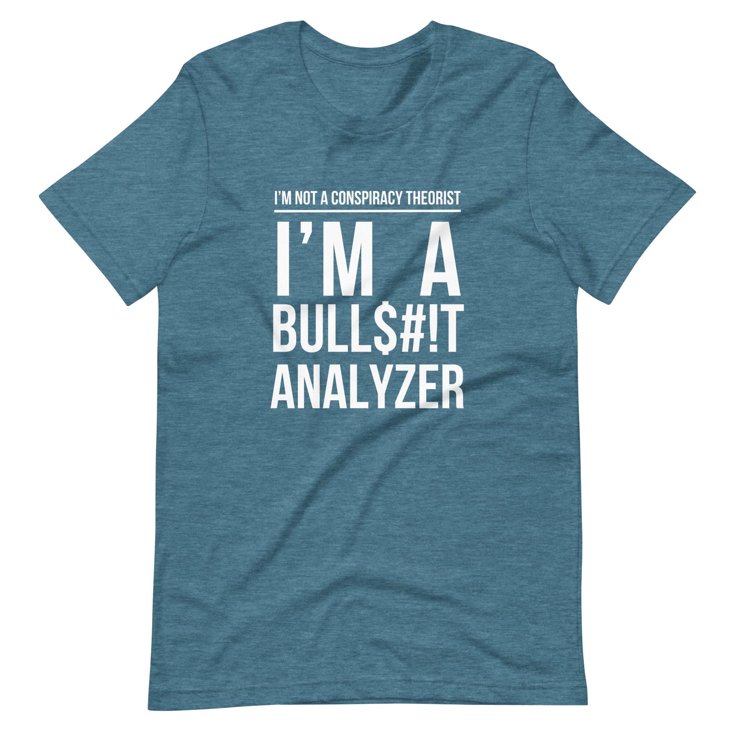 BULL$#!T Analyzer Censored* Unisex t-shirt