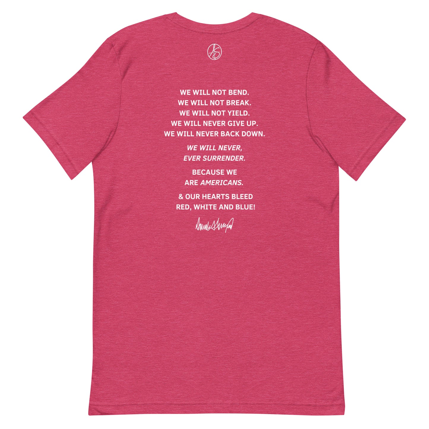 We Are Americans Unisex t-shirt