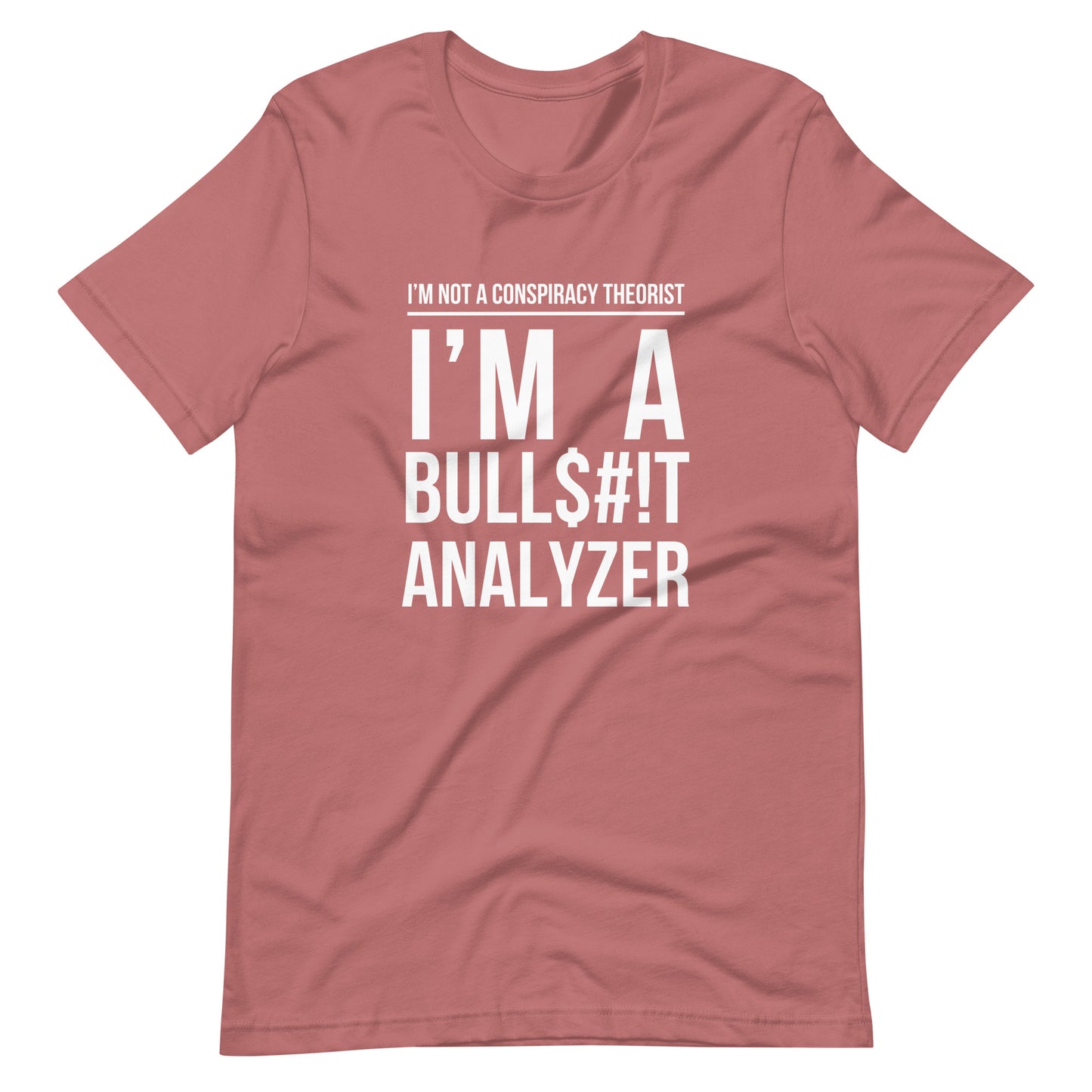 BULL$#!T Analyzer Censored* Unisex t-shirt