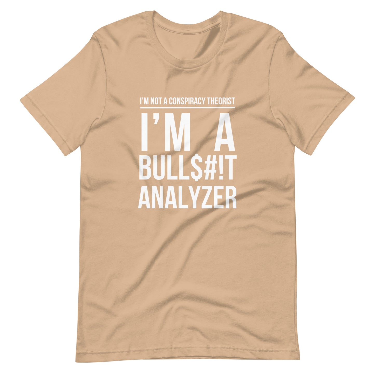 BULL$#!T Analyzer Censored* Unisex t-shirt