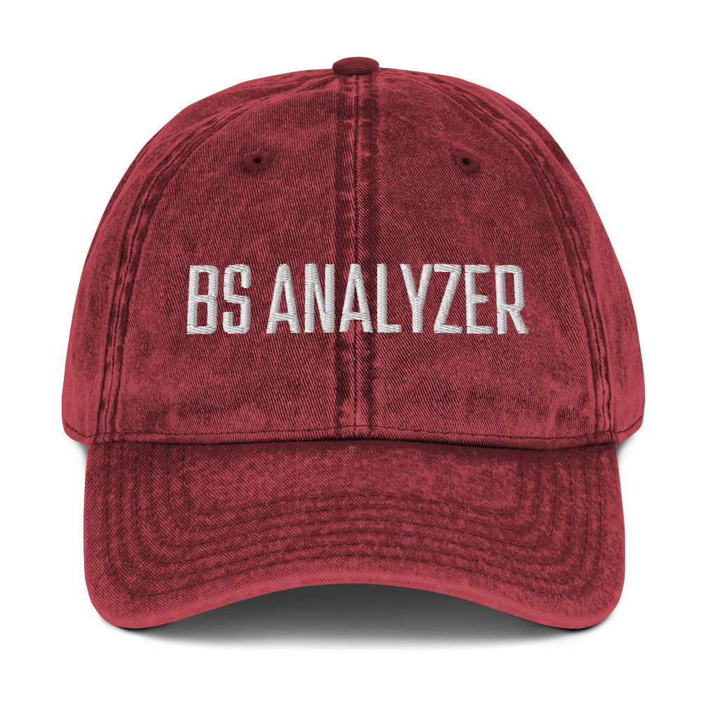 BS Analyzer Vintage Cotton Twill Cap
