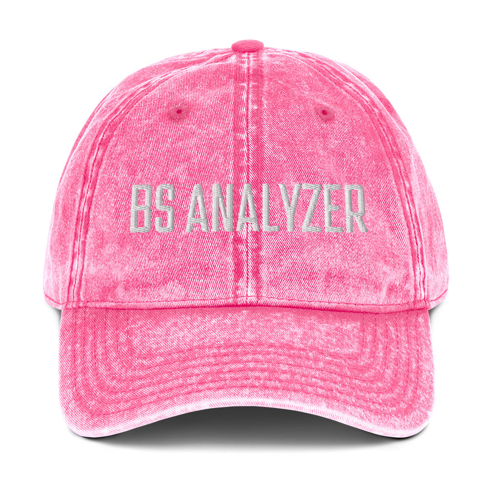 BS Analyzer Vintage Cotton Twill Cap