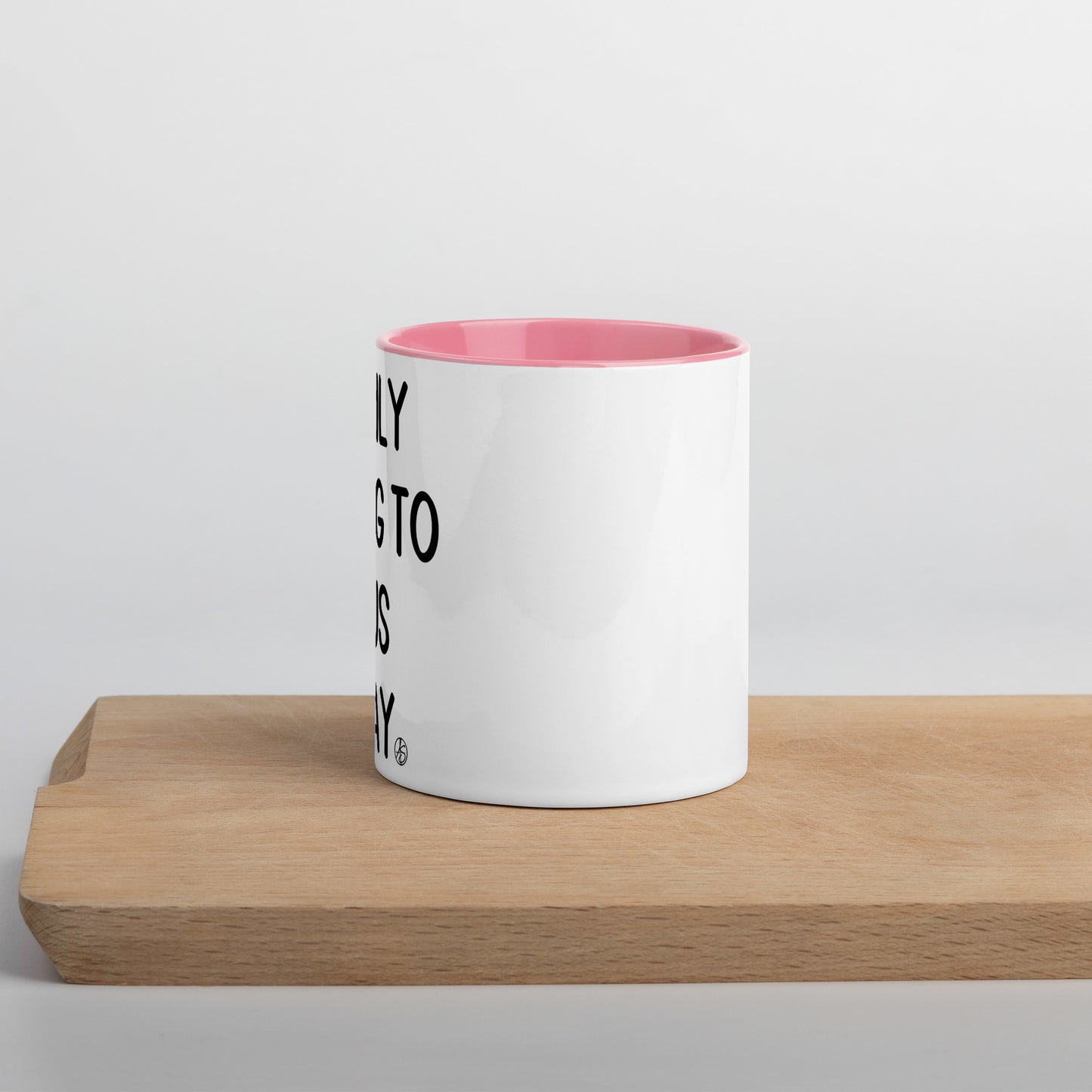 I’m Only Talking To Jesus Mug with Color Inside