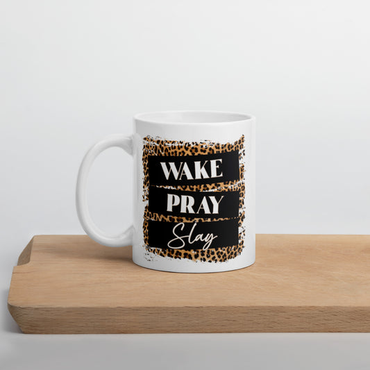Wake Pray Slay Mug