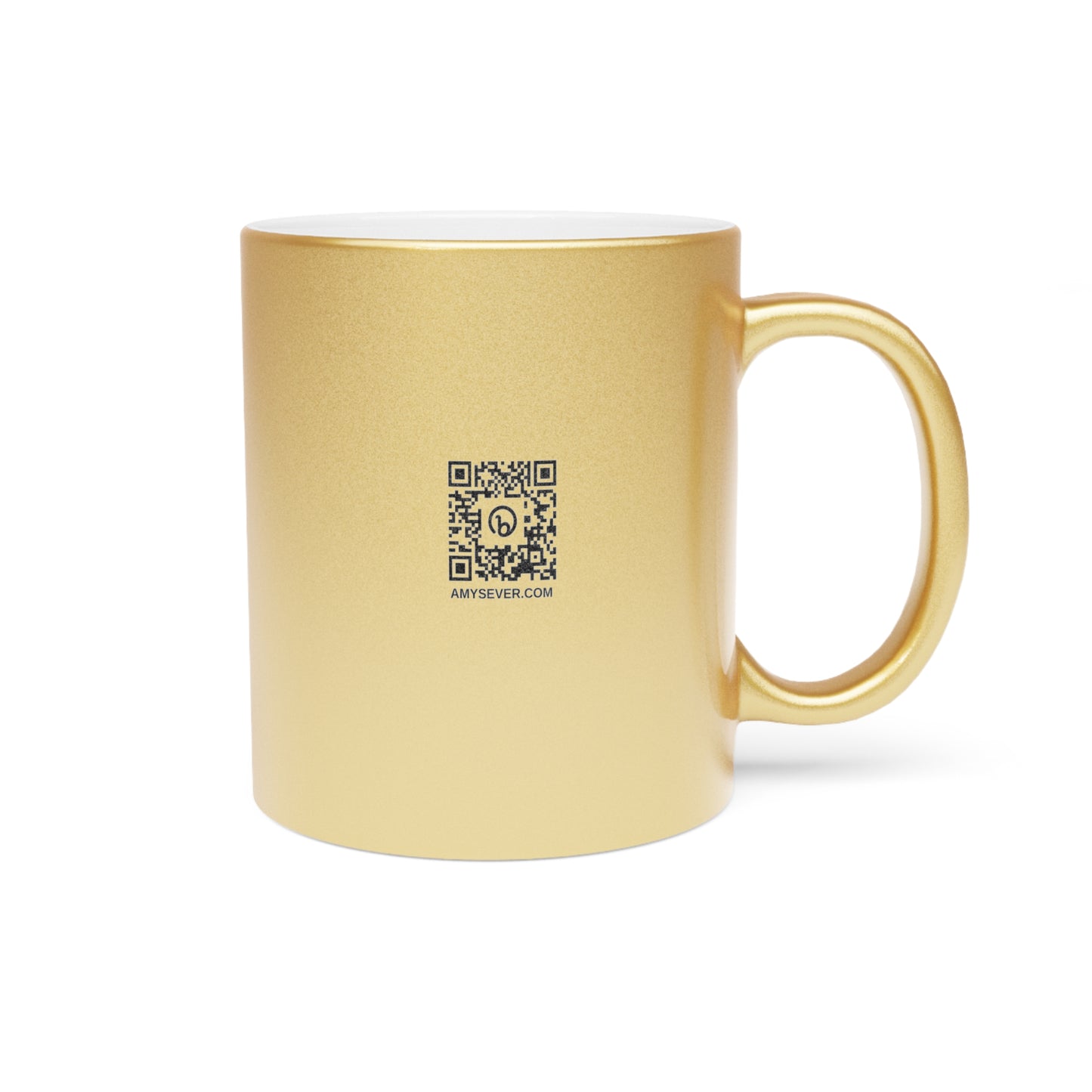 AS Logo Gold Metallic Mug