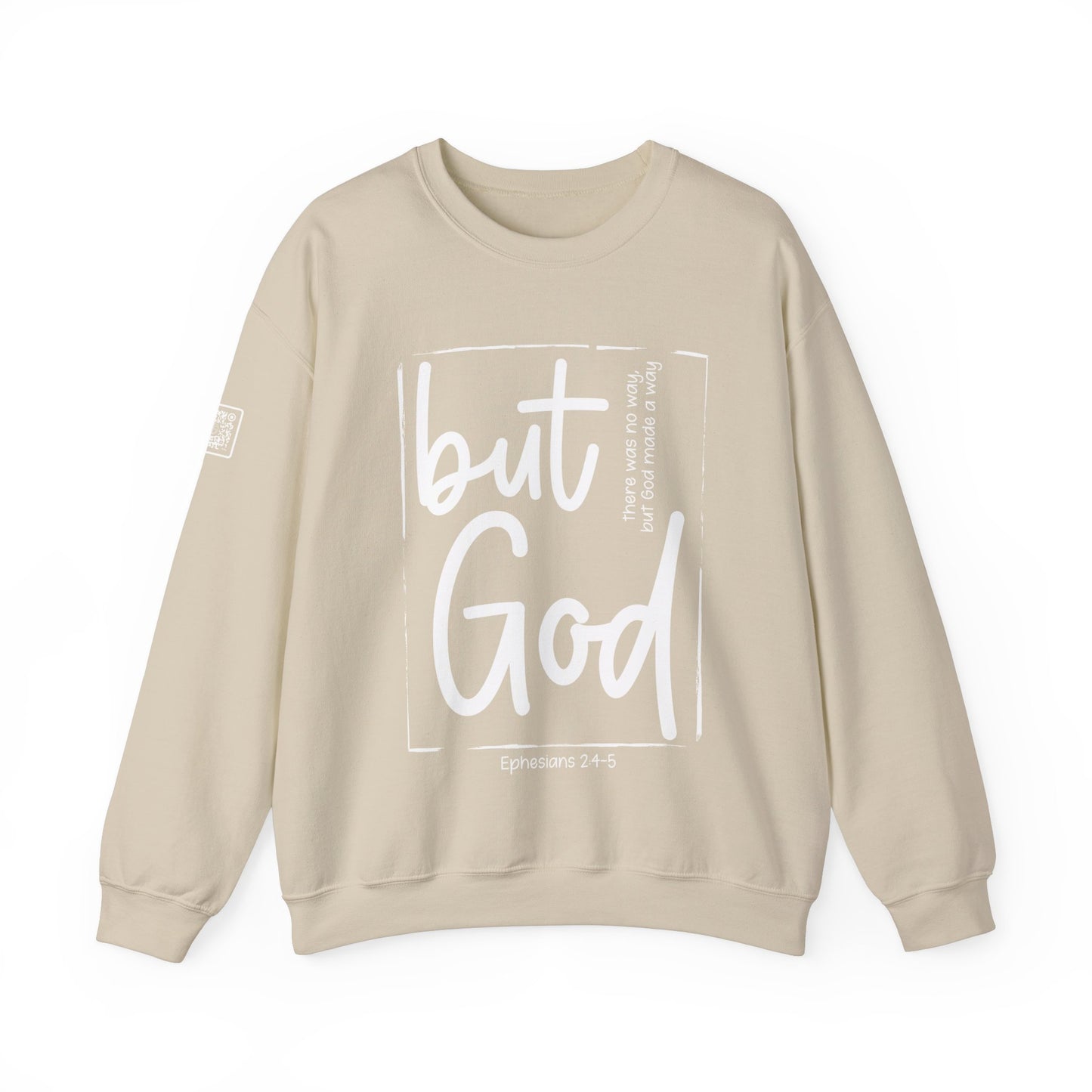 But God Unisex Heavy Blend™ Crewneck Sweatshirt