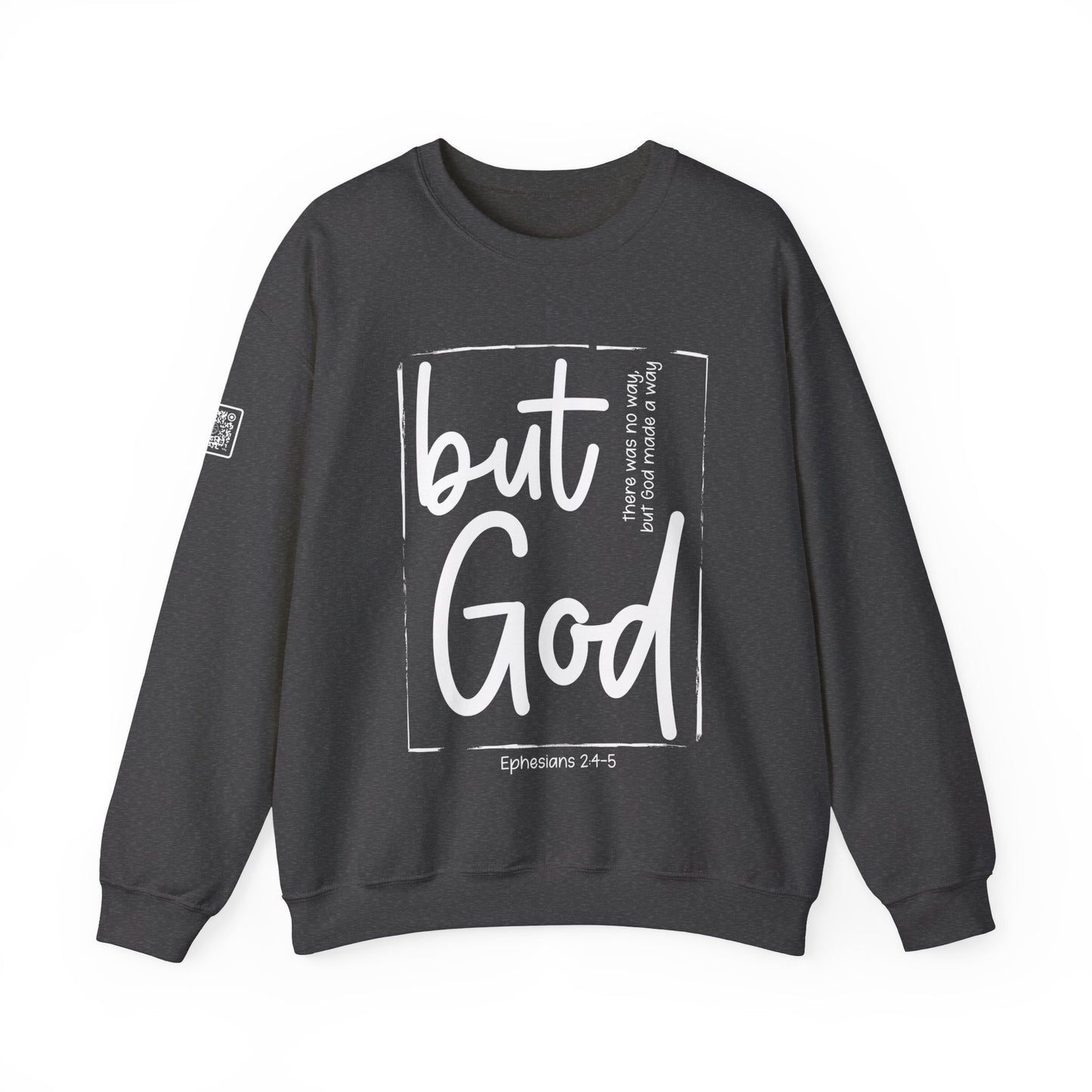 But God Unisex Heavy Blend™ Crewneck Sweatshirt