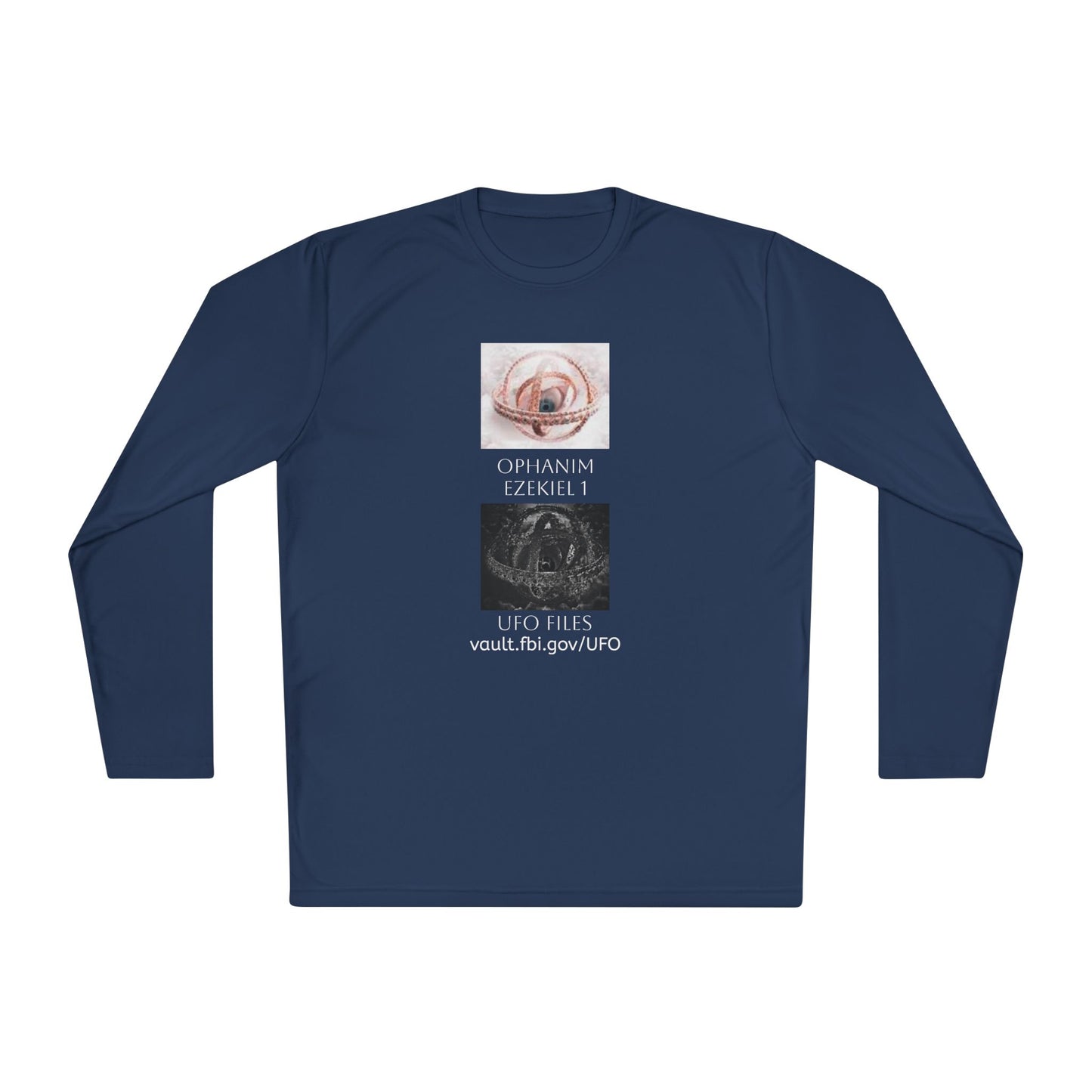 Ophanim/UFO Unisex Lightweight Long Sleeve Tee