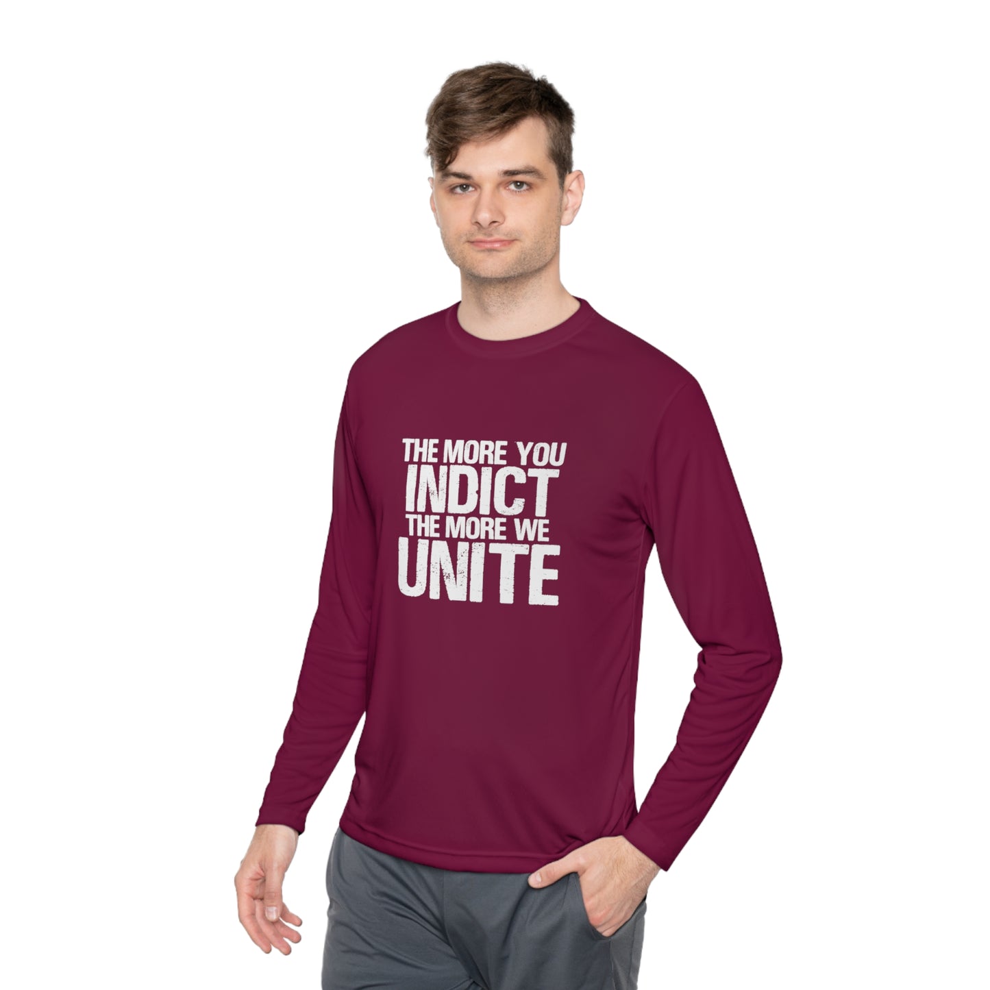 Indict Unite Unisex Lightweight Long Sleeve Tee