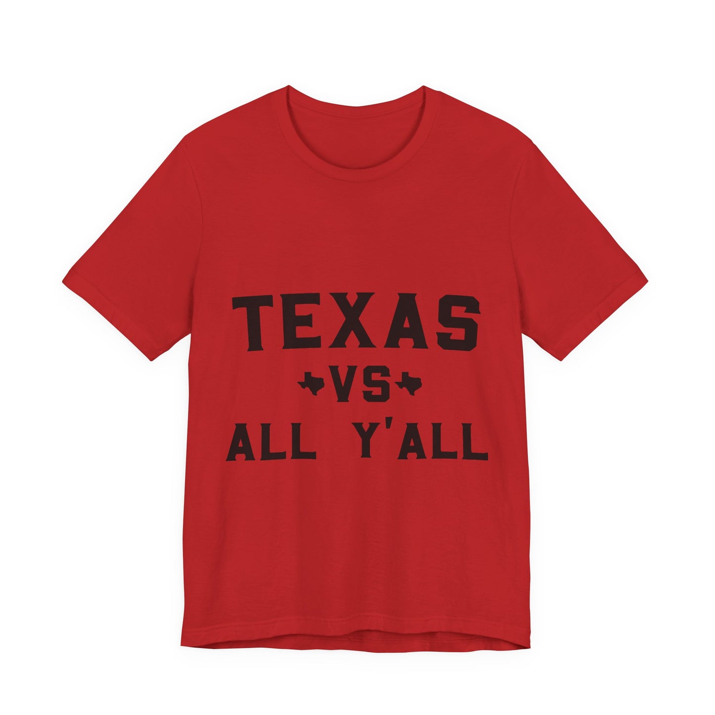 Texas VS All Yall Tshirt - Unisex Jersey