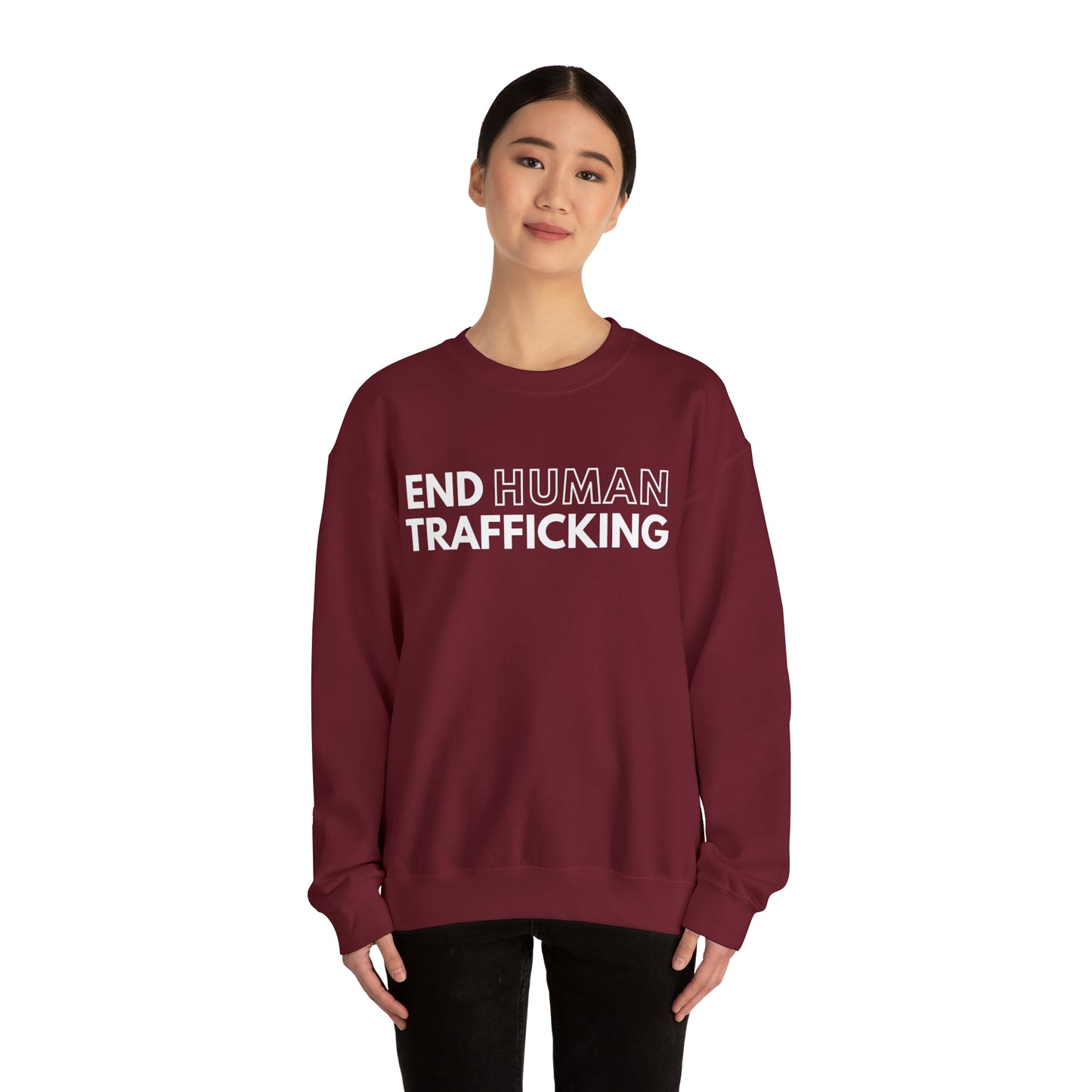 End Human Trafficking Unisex Crewneck Sweatshirt