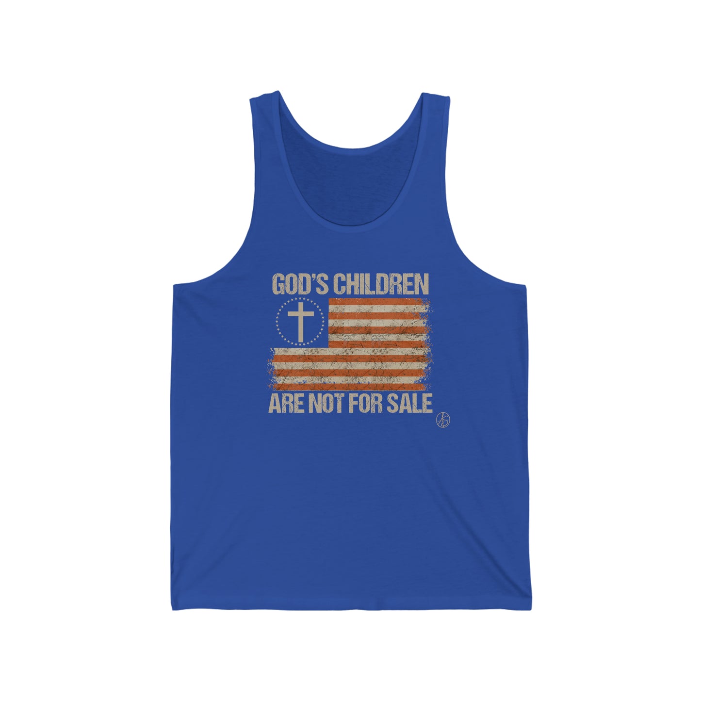 God’s Children Are Not For Sale Unisex Jersey Tank
