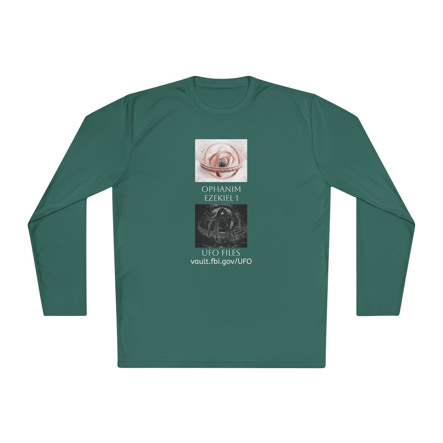 Ophanim/UFO Unisex Lightweight Long Sleeve Tee