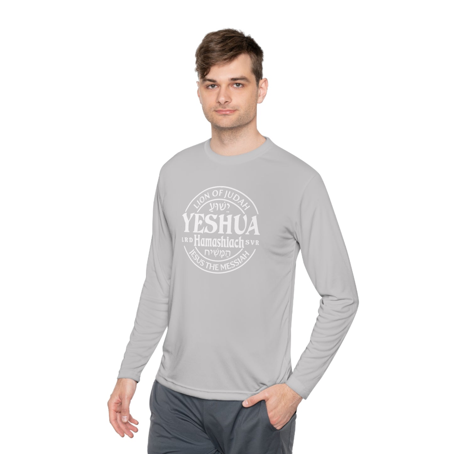 Yeshua - Lion Of Judah Unisex Lightweight Long Sleeve Tee