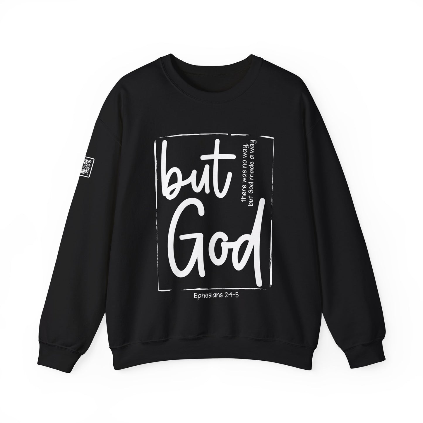 But God Unisex Heavy Blend™ Crewneck Sweatshirt