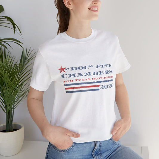 Vote 'Doc' Pete Chambers Unisex Tee