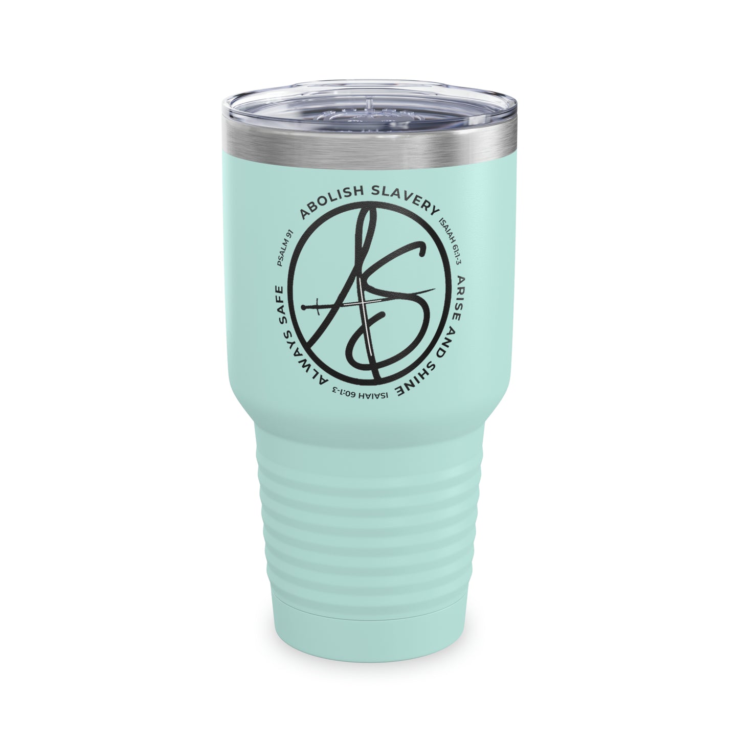 AS Logo Ringneck Tumbler, 30oz (available in 6 colors)