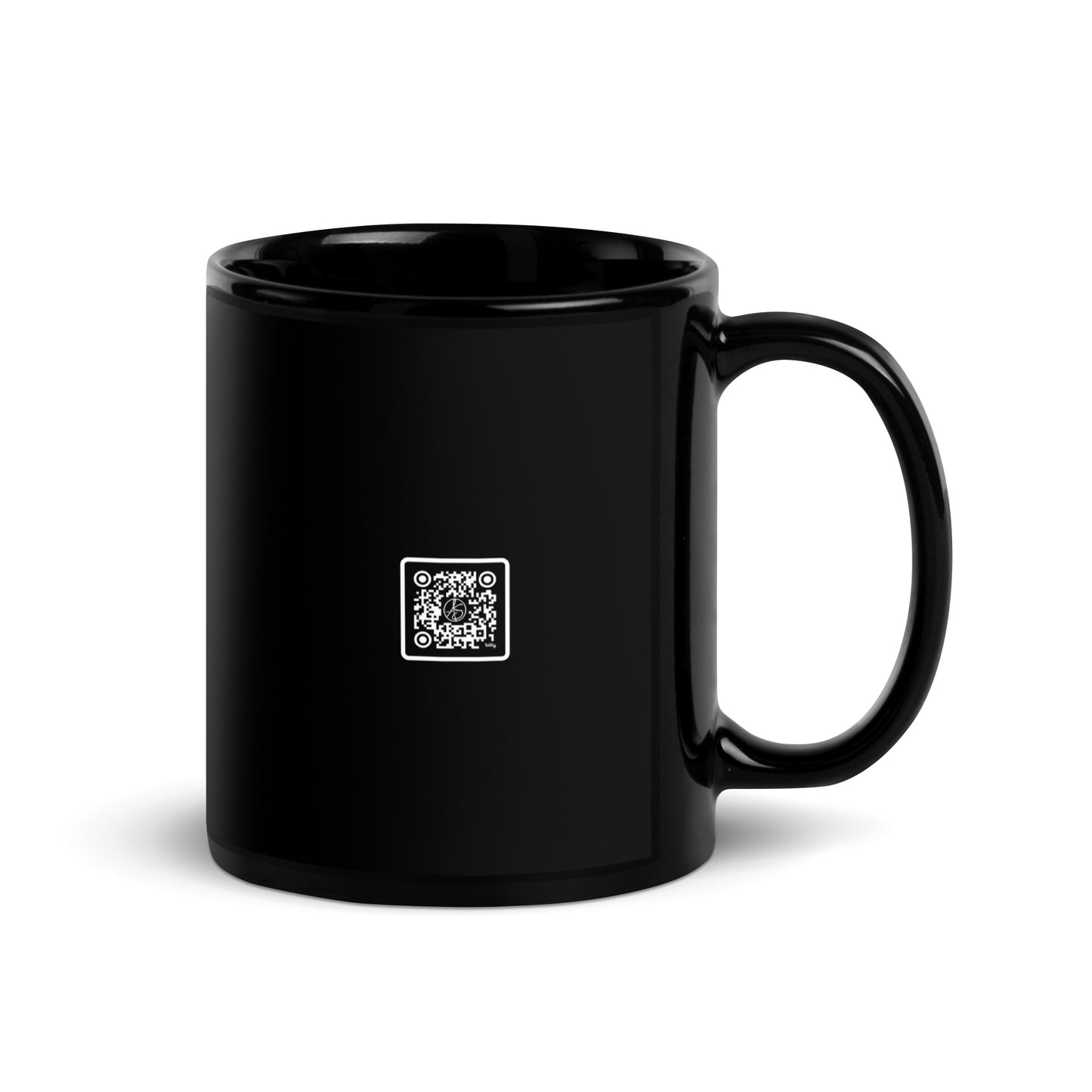 Rise & Shine Black Glossy Mug