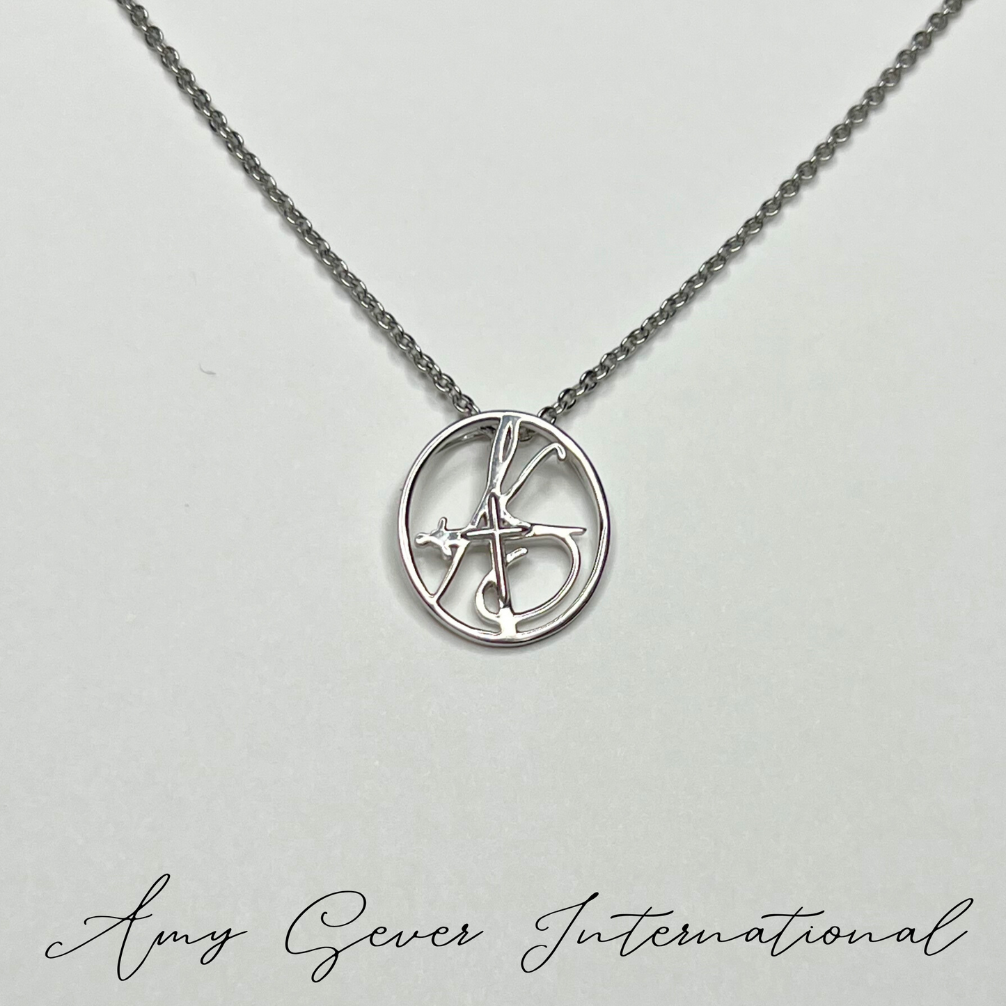Sterling Silver Medium Amulet with 18” Chain