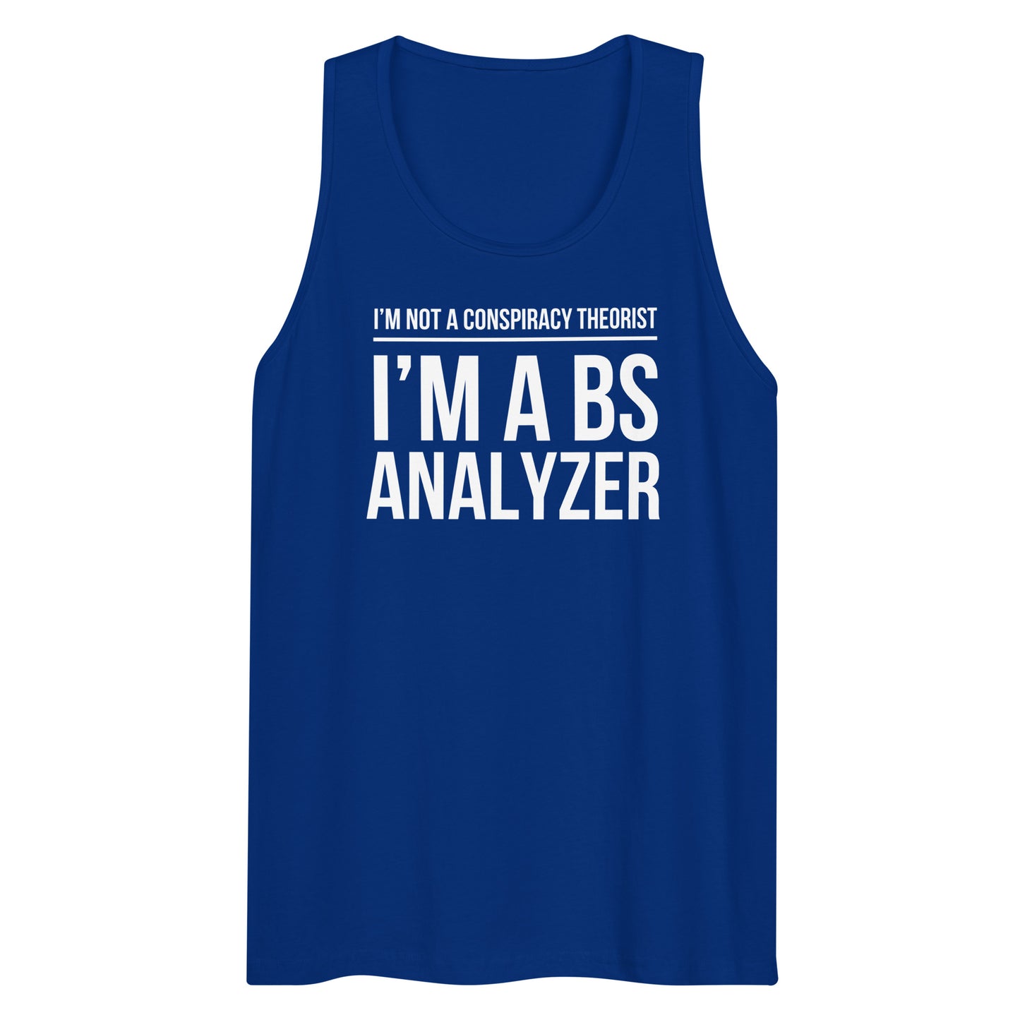 BS Analyzer Censored 2.0 Unisex Tank Top