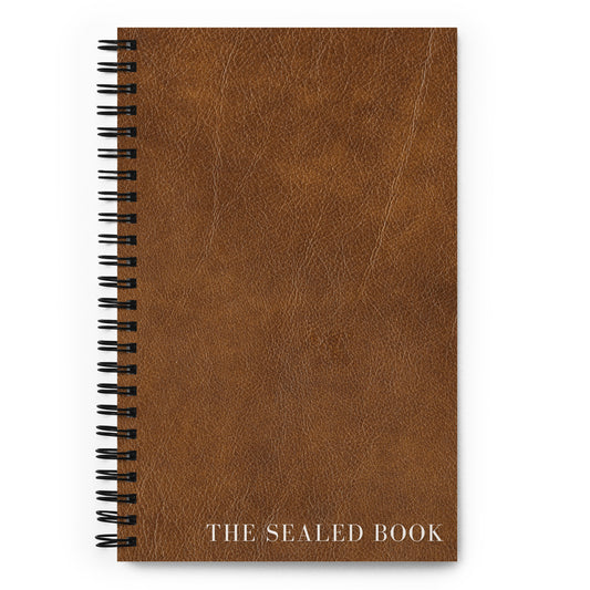 TSB Leather Look Spiral notebook