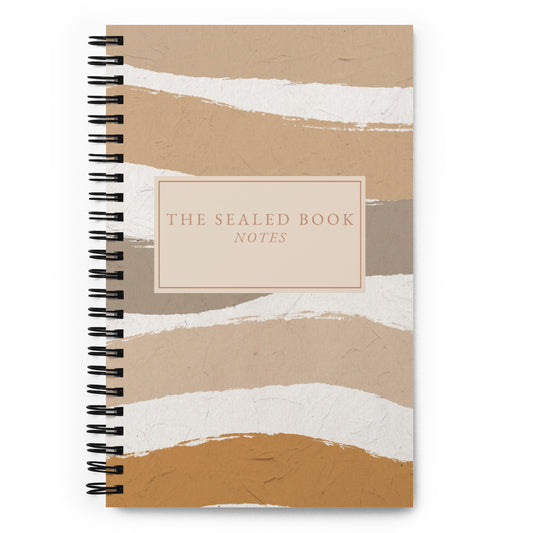 TSB Notes Neutral Watercolor Spiral notebook